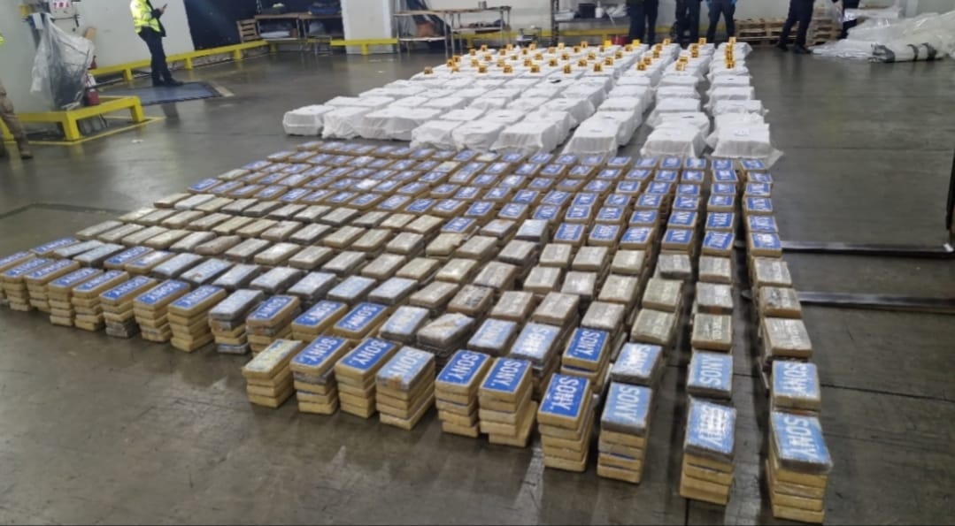 Más de 3 toneladas de cocaína fueron decomisadas en Moín: cifra récord ...